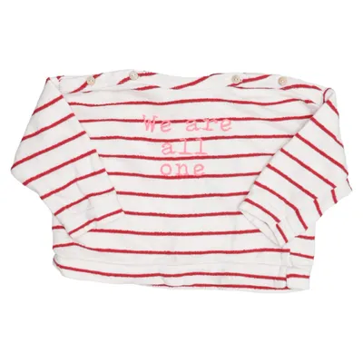 Long sleeve T-shirt (White, Red) from Zara BabyGirl Cotton, Polyester