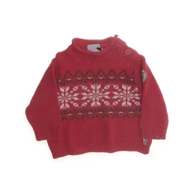 Weihnachtspullover (Pink, Weiß, Grau) von Blue Seven Baumwolle
