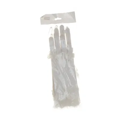 Vingerloze handschoenen (Wit)
