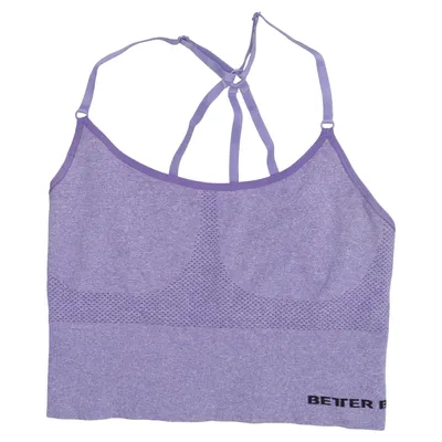 Sport-bh (Lila) van Better Bodies Elastaan, Polyamide, Polyester