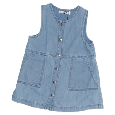 Denim jurk (Blauw) van Mini Rodini Katoen