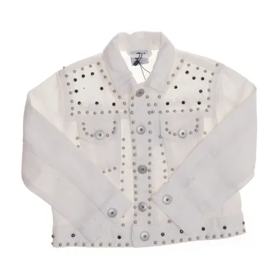 Denim jacket (White) from JM Cotton