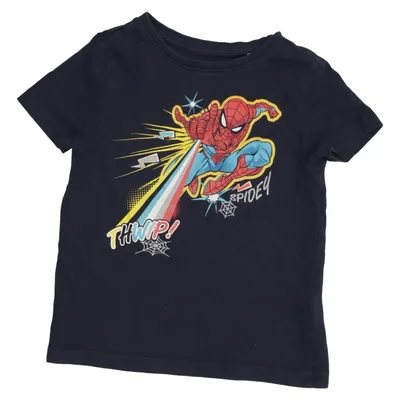 T-shirt (Blue) from Marvel Polyester, Recycled cotton