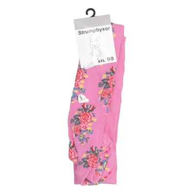 Collants polaires (Rose, Multicolore) de Strumpbyxor Coton, Élasthane, Nylon