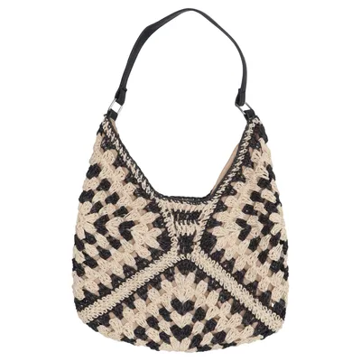 Sac à main (Beige, Noir)
