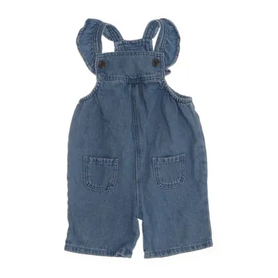 Hängselbyxor (Blå) från Hema Bomull