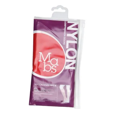 Kompressionsstrumpor (Nylon Knee Wide) från Mabs Nylon