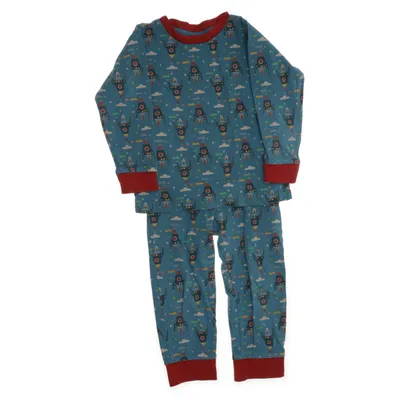 Pajamas (Green, Multicolored) from Little Green Radicals Cotton