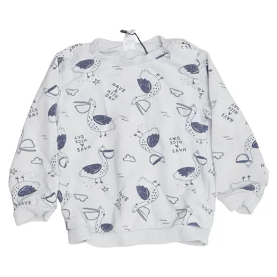 Sweatshirt (Grau, Blau) von LC Waikiki Baby Baumwolle, Elasthan
