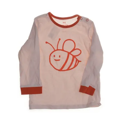 Långärmad t-shirt (Beige, Orange) från Tchibo Bomull