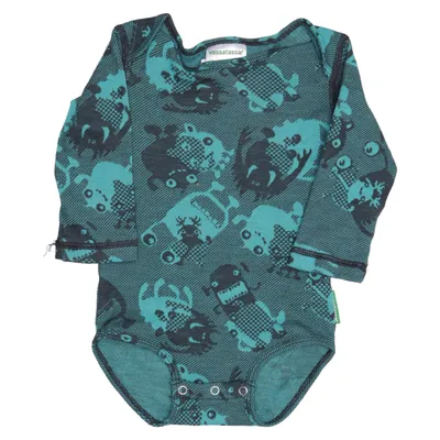 Body (Bleu) de Vossatassar Polyester, Laine