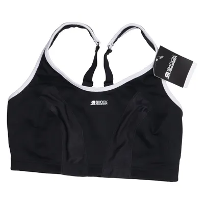 Sports bra (Black) from Shock Absorber Elastane, Polyamide, Polyester