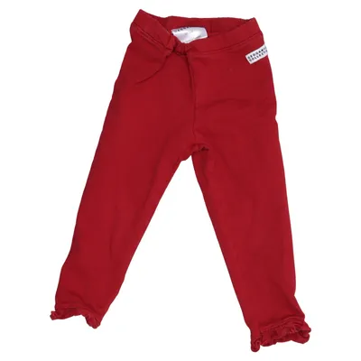 Leggings (Rood) van Geggamoja Elastaan, Organisch katoen