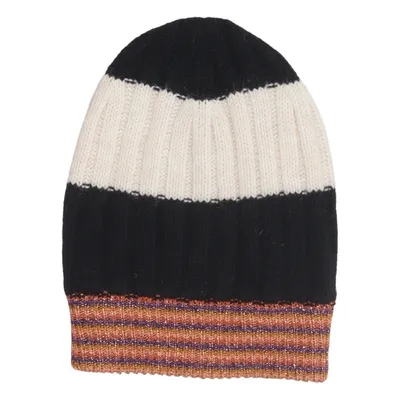 Beaniemössa (Svart, Beige, Flerfärgad) från 8pm Akryl, Alpackaull, Polyester, Viskos