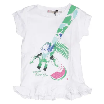 T-shirt (Blanc, Multicolore) de A Punto. Coton