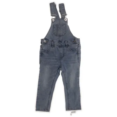 Dungarees (Blue) from Lab Industries by KappAhl Polyester, Cotton, Elastane