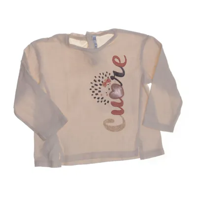 T-shirt à manches longues (Beige) de Mayoral Coton, Élasthane
