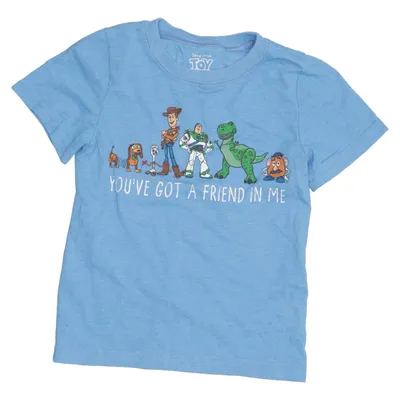 T-shirt (Bleu) de Disney Coton, Polyester