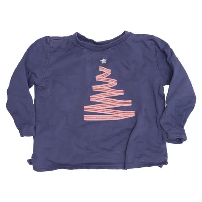 T-shirt à manches longues (Bleu) de Pusblu Coton