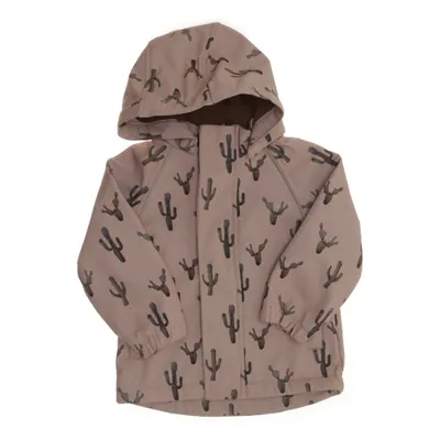 Softshell jacket (Beige, Meerkleurig) van Lil'Atelier Gerecycled polyester