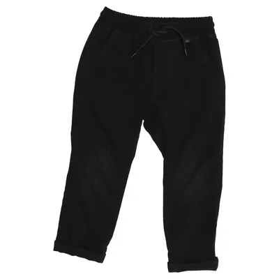 Chinos (Black) from Newbie by KappAhl Elastane, Polyester, Viscose