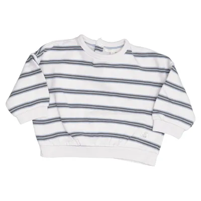 Sweatshirt (Weiß, Blau) von IAM