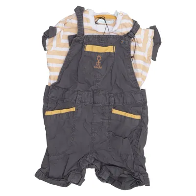 Ensemble (Gris, Jaune, Blanc) de Okaïdi Coton