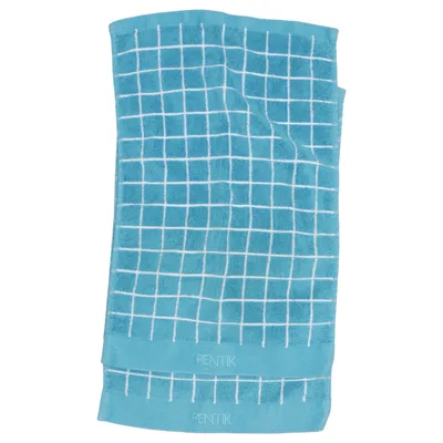 Towel (Blue, White) from Pentik Cotton