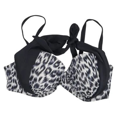 Haut de bikini (Noir, Blanc) de Wiki Élasthane, Polyamide