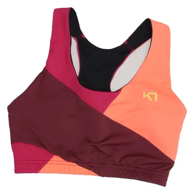 Sport-bh (Roze, Oranje, Meerkleurig) van Kari Traa Elastaan, Polyester