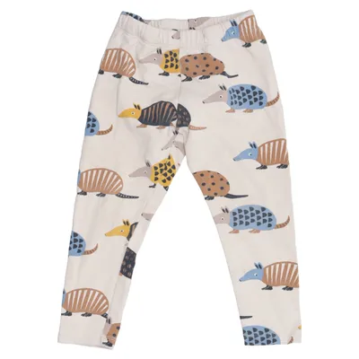 Leggings (Beige, Multicolored) from Lindex Kids Cotton, Elastane