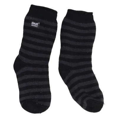 Knit socks (Black, Gray) from Heat Holders