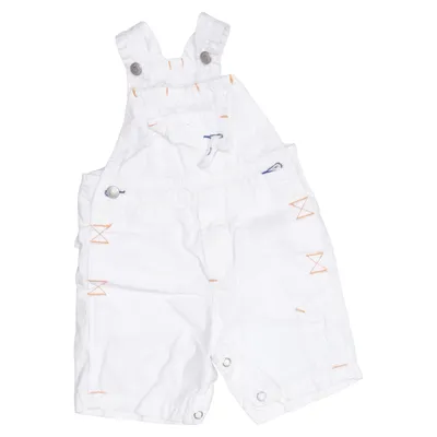 Tuinbroek (Wit) van Zara Baby Katoen
