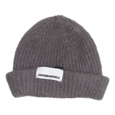Beanie (Gray) from Armedangels Mohair, Wool