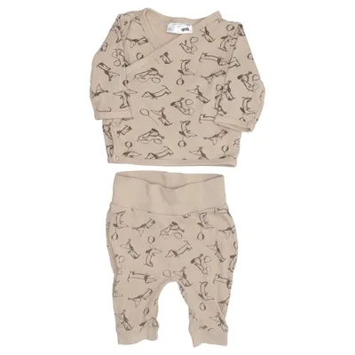Ensemble (Beige, Marron) de Ergee Coton