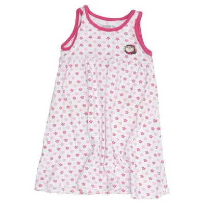 Dress (White, Pink, Blue) from Alfons Åberg Cotton