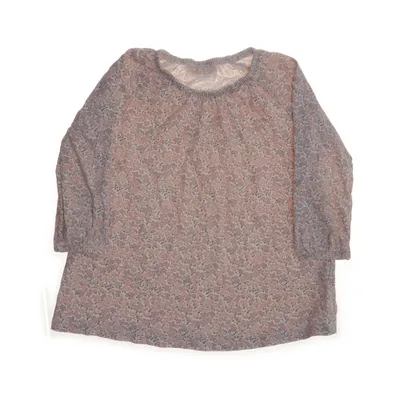 Blus (Rosa, Flerfärgad) från Baby by Lindex Bomull, Elastan, Ull