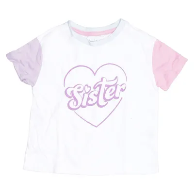 T-shirt (Hvid, Flerfarvet) fra Anko Bomuld
