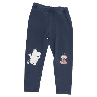 Leggings (Blå) från Moomin by Lindex Bomull, Elastan