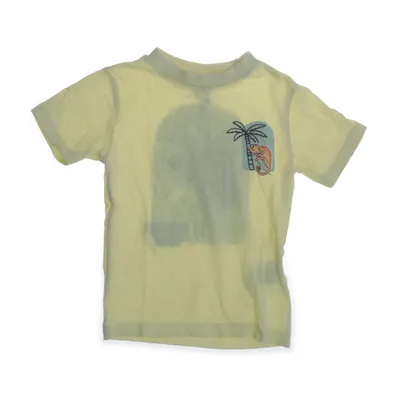 T-shirt (Gul, Blå) fra Kids Bomuld