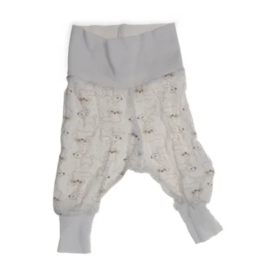 Pyjama broek (Wit, Beige) van Basic by KappAhl