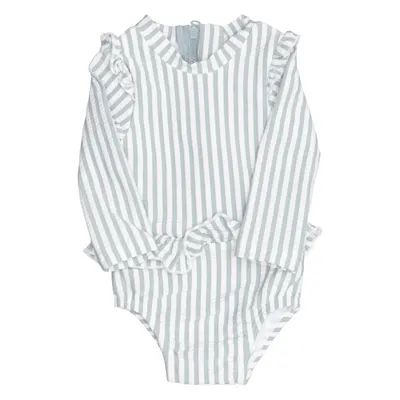 Romper (Blauw, Wit) van Liewood Elastaan, Polyamide, Gerecycled polyester