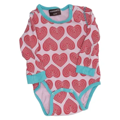 Body (Rose, Bleu) de Maxomorra Élasthane, Coton biologique