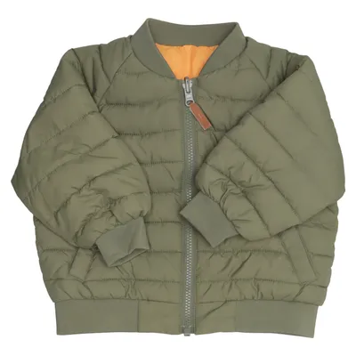 Vändbar jacka (Grön) från Mini Rodini Polyester