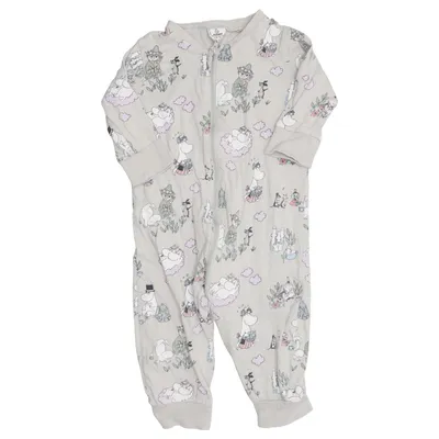 Rompers (Gray, Multicolored) from Moomin by Lindex Cotton