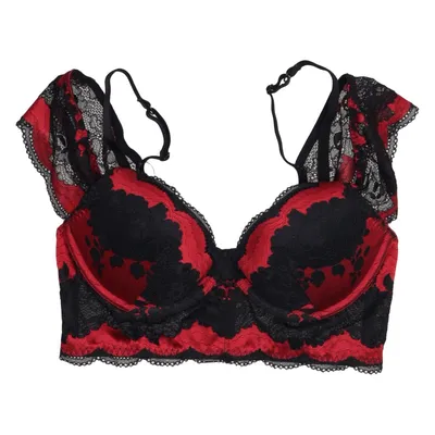 Bustier (Noir, Rouge) de La Senza Élasthane, Polyamide, Polyester