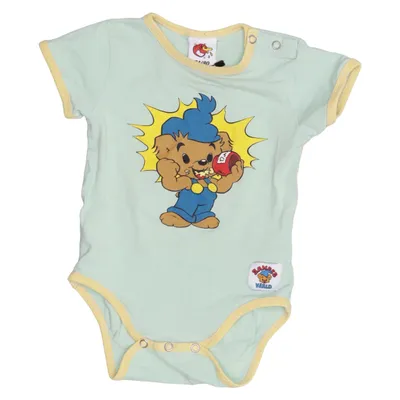 Body (Vert) de Bamses Värld Coton, Élasthane