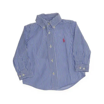 Buttondown-skjorta (Vit, Blå) från Ralph Lauren Bomull