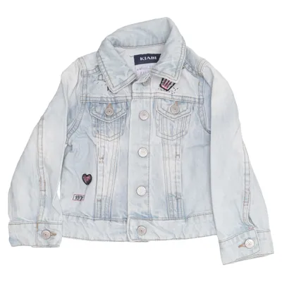 Veste en jean (Bleu) de Kiabi Coton