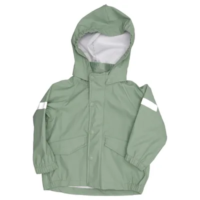 Regenjack (Groen) van H&M Polyester, Polyurethaan
